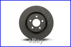Hawk Talon 2005 Chevy Cobalt Rear Disc Drilled and Slotted Rear Brake Rotor Set