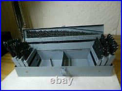 Hertel Cobalt Screw Machine Length Drill Bit Set 1/16 to 1/2 135° Point 0757499