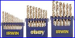 IRWIN Drill Bit Set M35 Cobalt Alloy Steel Steel 29-Piece 3018002