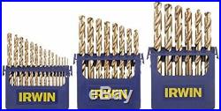 IRWIN Drill Bit Set M35 Cobalt Steel 29-Piece 3018002