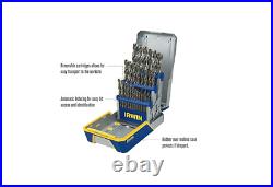 IRWIN Drill Bit Set, M35 Cobalt Steel, 29-Piece (3018002)