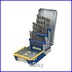 IRWIN Tools Cobalt High-Speed Steel Drill Bit 29-Piece Metal Index Set