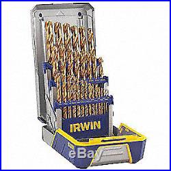 IRWIN Twist Drill Bit Set, Cobalt HSS, 29 pcs, 3018002