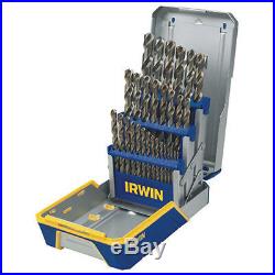 Irwin 3018002 29pc Cobalt Drill Bit Set (1/16-1/2)