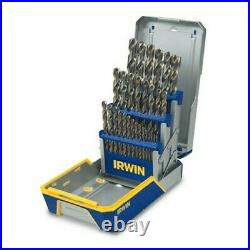 Irwin Hanson 29 Pc. Cobalt M-35 Metal Index Drill Bit Set 3018002