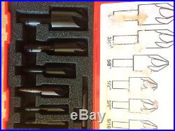 Keo 1/4,5/16,3/8,1/2,3/4,5/8,1x100 Deg 6 FL M42-8% Cobalt Countersink Set