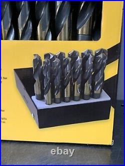 Klutch Cobalt Coated Drill Bit Set, 12-Pc