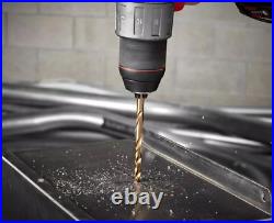M35 Cobalt Steel Drill Bit Set Twist Metal Bits Jobber Hole HEAVY DUTY 115 Pcs
