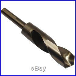 M42 Cobalt Reduced Shank Drill Bit Set In Metal Case 8 Piece 135° Point Tip New