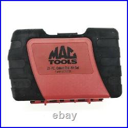MAC TOOLS 6321DSB 21 pc. Cobalt Drill Bit Set