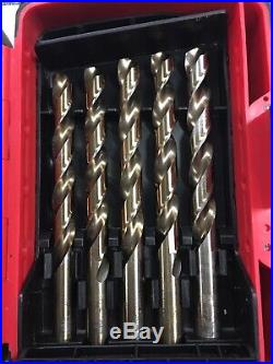 MAC TOOLS (6338DSB) 29-Pc. Cobalt Grade Drill Bit Set Complete With Case USED