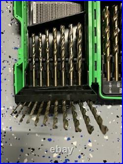 MAC Tools 29-PC GREEN Cobalt Drill Bit Set 6338DSB MOST STILL NEW