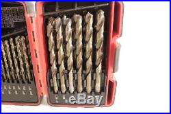 MAC Tools 29 Piece Cobalt Drill Bit Set 1/16 thru 1/2 with Plastic Box 6338DSB