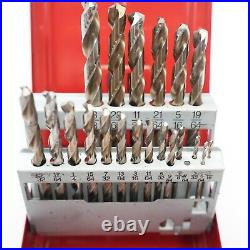 Mac Tools 20 pc Cobalt Drill Bit Set (missing 1 bit)