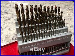 Mac Tools 60pc High Speed Steel Drill Bit Set 8360DS Cobalt Grade
