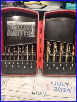 Mac Tools 6321IDSA 21-PC. Cobalt Alloy Steel Stubby Drill Bit Set P7