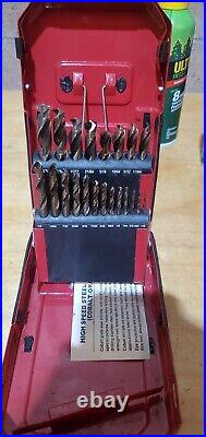 Mac Tools 6321IDSA 21 PC. Cobalt Steel Stubby Drill Bit Set