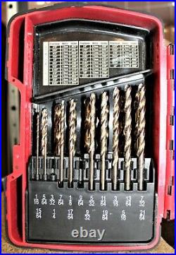 Mac Tools 6338DSB 29-Piece Cobalt Drill Bit Set MISSING 2 SEE ALL PICTURES