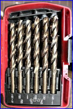 Mac Tools 6338DSB 29-Piece Cobalt Drill Bit Set MISSING 2 SEE ALL PICTURES