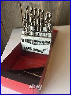 Mac Tools Cobalt Drill Bits Set No. 6338DS Incomplete Set