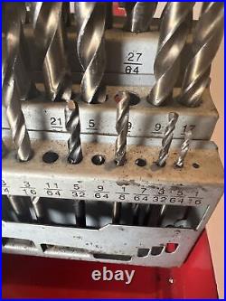 Mac Tools Cobalt Drill Bits Set No. 6338DS Incomplete Set