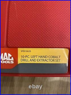 Mac Tools SPEX10MDS 10pc Cobalt Drill & Extractor Set