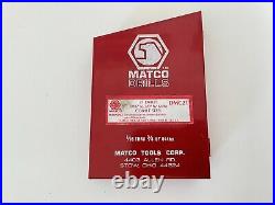 Matco Tools 21 Piece COBALT Drill Bit Set DMC21 1/16 to 3/8 in 64ths