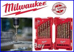 Milwaukee 48-89-2332 Cobalt Red Helix Drill Bit Set 29-Piece NEW FREE SHIPPING