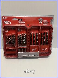 Milwaukee Cobalt Red Helix Drill Bit Set for Drill Drivers (29-Piece)