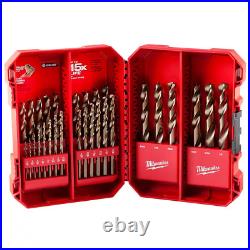 Milwaukee Cobalt Red Helix Drill Bit Set for Drill Drivers (29-Piece)