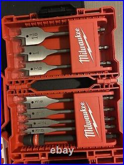 Milwaukee Drill Bits Lot Hard Metal / Wood And General Purpose