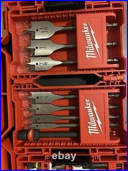 Milwaukee Drill Bits Lot Hard Metal / Wood And General Purpose