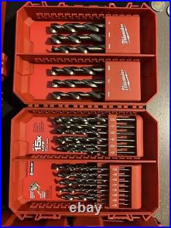 Milwaukee Drill Bits Lot Hard Metal / Wood And General Purpose