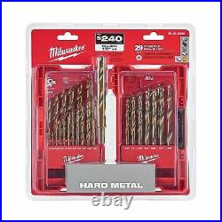 Milwaukee Electric Tools 48-89-2332 29Pc Cobalt Helix Drill Bit Set, Red