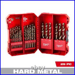 Milwaukee RED HELIXT, RED HELIX Cobalt Drill Bit Set 29PC, Included (qty.)