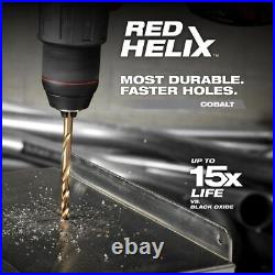 Milwaukee RED HELIX Cobalt Drill Bit Set 29PC, Model 48-89-2332, Red, New