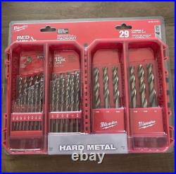 Milwaukee Red Helix Cobalt 29 pc Drill Bit Set