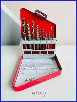 NEW Snap On 10-pc Left-Hand Cobalt Drill-Extractor Set EXDL10