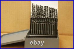 Nachi Number Jobber Drill Set Cobalt 135 Degree Split Point Nachi Drill Set NEW