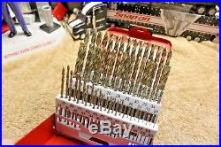 New Snap On tools 60 Piece Drill Bit set DBC260A Cobalt DBC 260 A MADE IN USA
