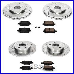 Powerstop Brake Disc and Pad Kits 4-wheel set Front & Rear New Chevy K2731