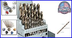 Professional M35 Cobalt Drill Bit Set 29Pcs High-Speed Steel for Precision