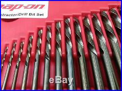 SNAP-ON EXD35 MASTER EXTRACTOR with LH Cobalt Drill Bits NEW in CASE