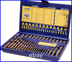 Screw Extractor/ Drill Bit Set, 35-Piece (11135ZR)