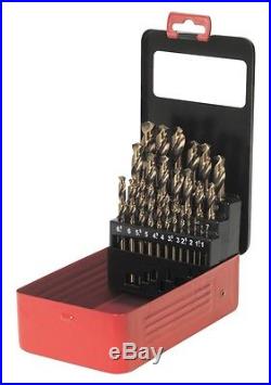 Sealey Tools HSS Cobalt Steel Drill Bit Set 25pc Metric AK4702