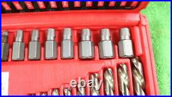 Snap-On EXD35 35pc Screw Extractor/LH Cobalt Drill Bit Set
