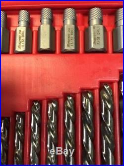 Snap-On EXD35 35pc Screw Extractor LH Cobalt Drill Bit Set