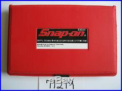 Snap On EXD35 Screw Extractor/LH Cobalt Drill Set 35 Piece Like New