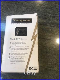 Snap-On NEW DBTBC129 29-Pc ThunderBit COBALT Drill Bit Set