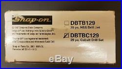 Snap-On ThunderBit 29 piece Cobalt Drill bit set DBTBC129